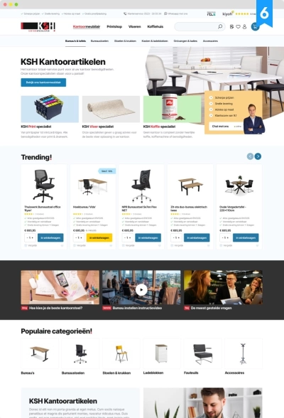 KSH Kantoorartikelen ksh-shopware6-homeslider